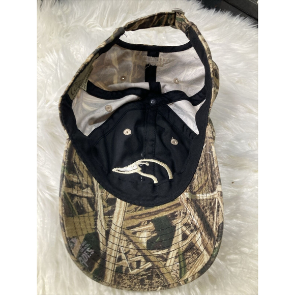 Ducks Unlimited Men’s Mossy Oak Shadow Grass Camouflage Cap Adjustable Strap - Picture 3 of 10